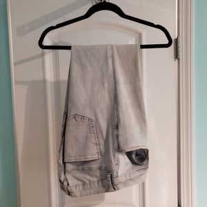 Grey Lucky Brand ginger skinny jeans